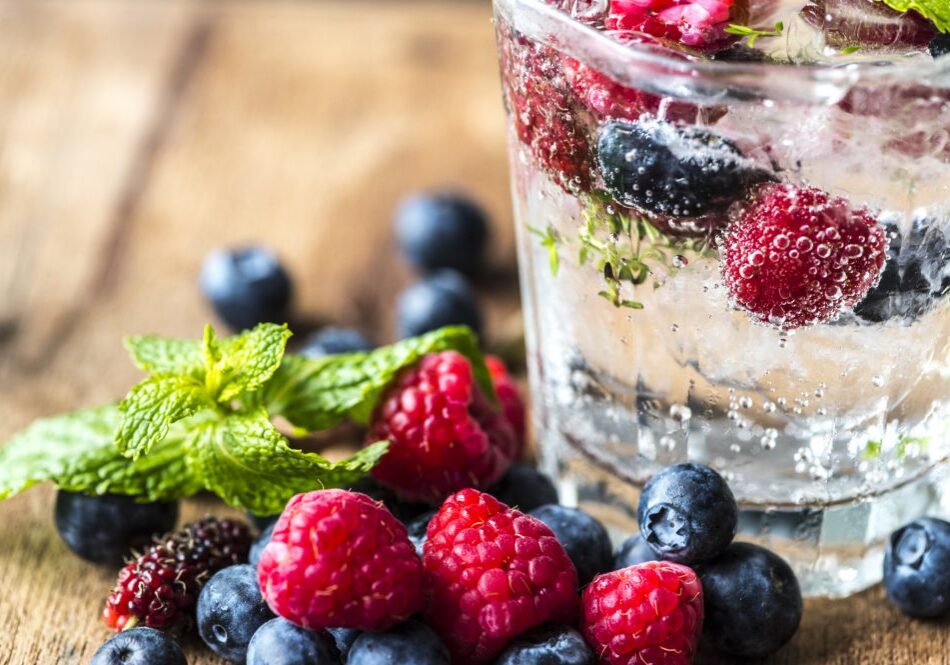 Mixed berry infused water recipe